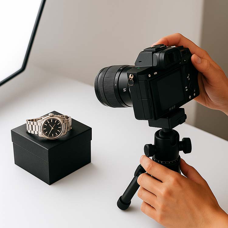 آموزش تصویری: چگونه از محصولات عکس بگیریم؟